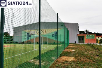 Siatki Bielsko-Biała - Zabezpieczenie boiska w ogrodzie domowym siatką na łapacz piłek dla terenów Bielska-Białej