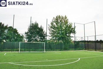 Siatki Bielsko-Biała - Tu zabezpieczysz ogrodzenie boiska w siatki; siatki polipropylenowe na ogrodzenia boisk. dla terenów Bielska-Białej